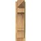 Ekena Millwork Balboa Arts & Crafts Rough Sawn Outlooker, Western Red Cedar, 6"W x 12"D x 24"H OUT06X12X24BOA03RWR - alternate 3